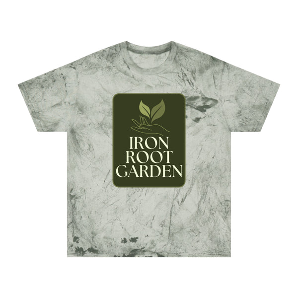 Iron Root Garden Unisex Green Color Blast T-Shirt