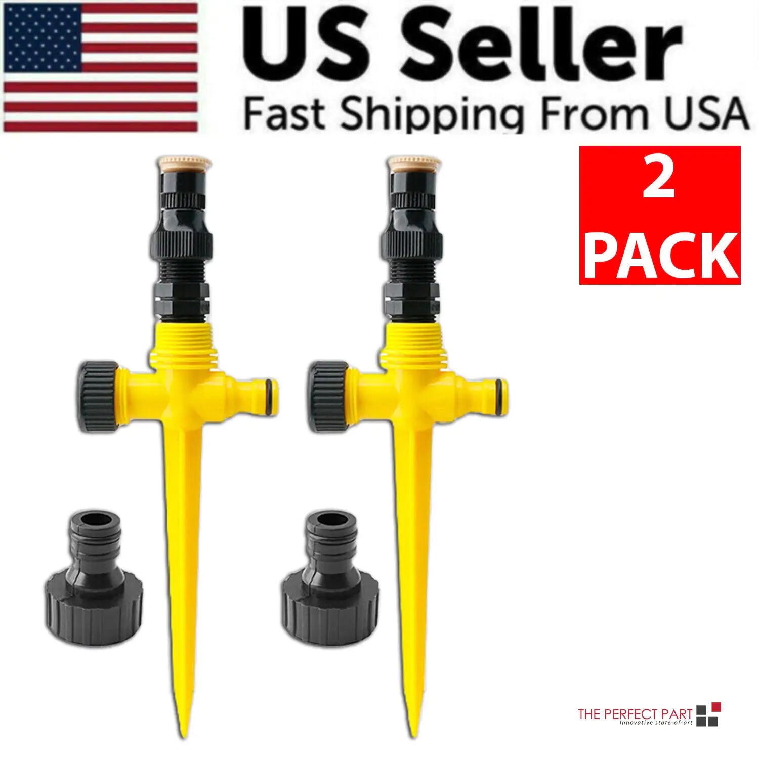 360 Rotation Garden Sprinkler Auto Irrigation Lawn Water Saver