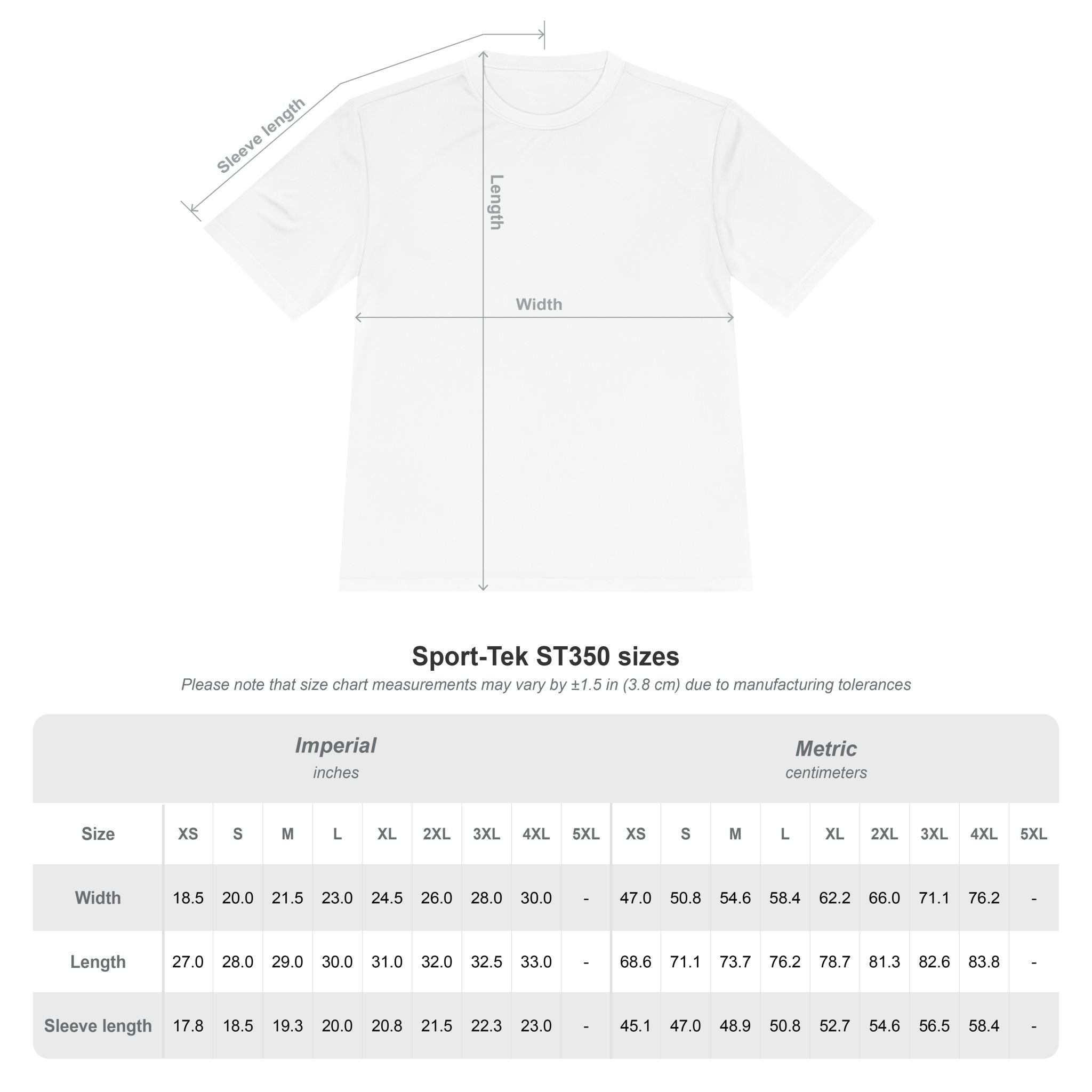 Iron Rood Garden Unisex Moisture Wicking Tee