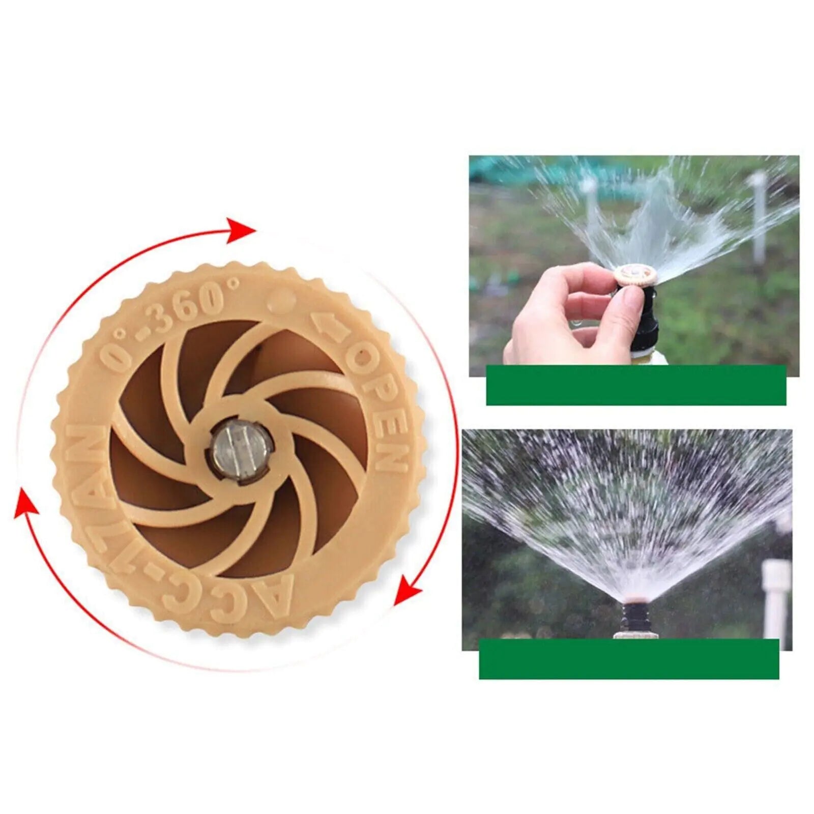 360 Rotation Garden Sprinkler Auto Irrigation Lawn Water Saver