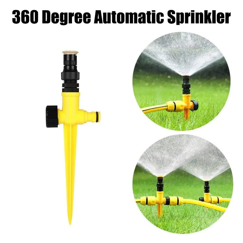 360 Rotation Garden Sprinkler Auto Irrigation Lawn Water Saver