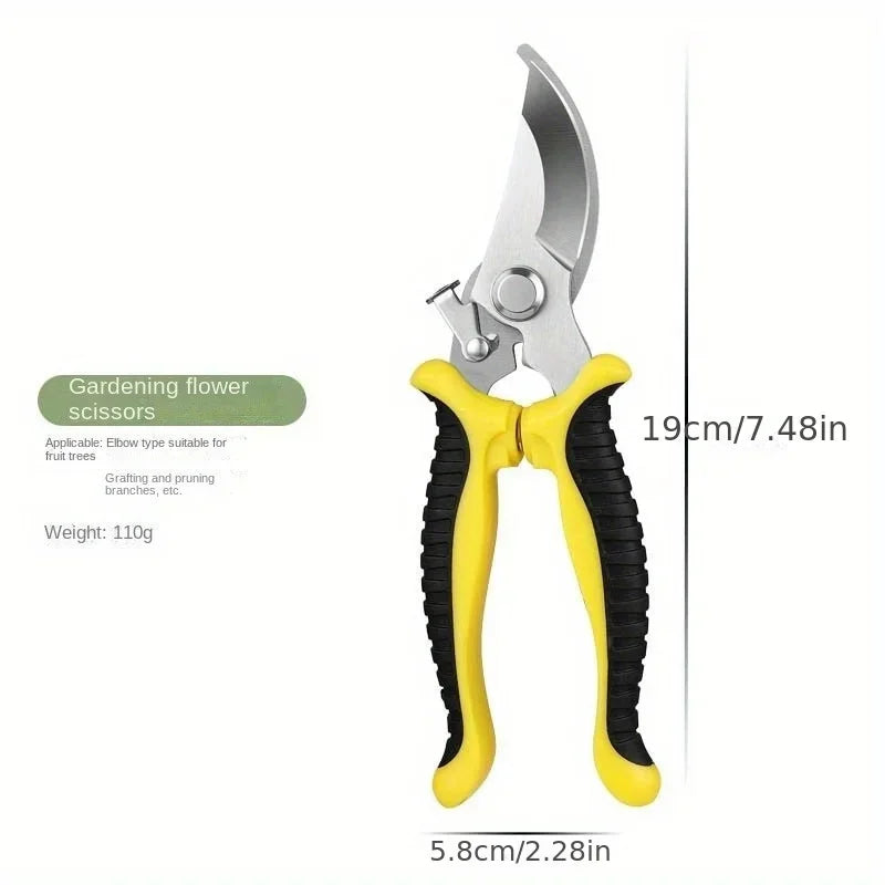 Stainless Steel Pruning Shears Professional Garden Branch Cutter Tool