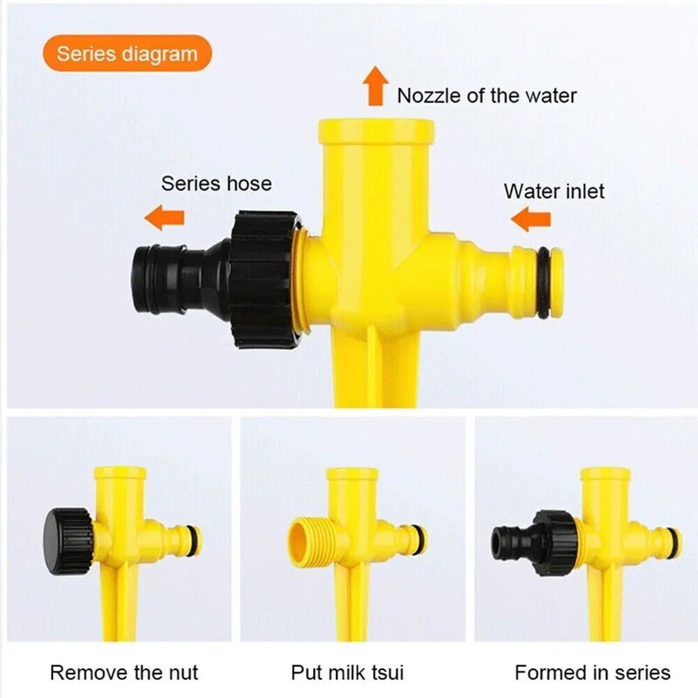 360 Rotation Garden Sprinkler Auto Irrigation Lawn Water Saver