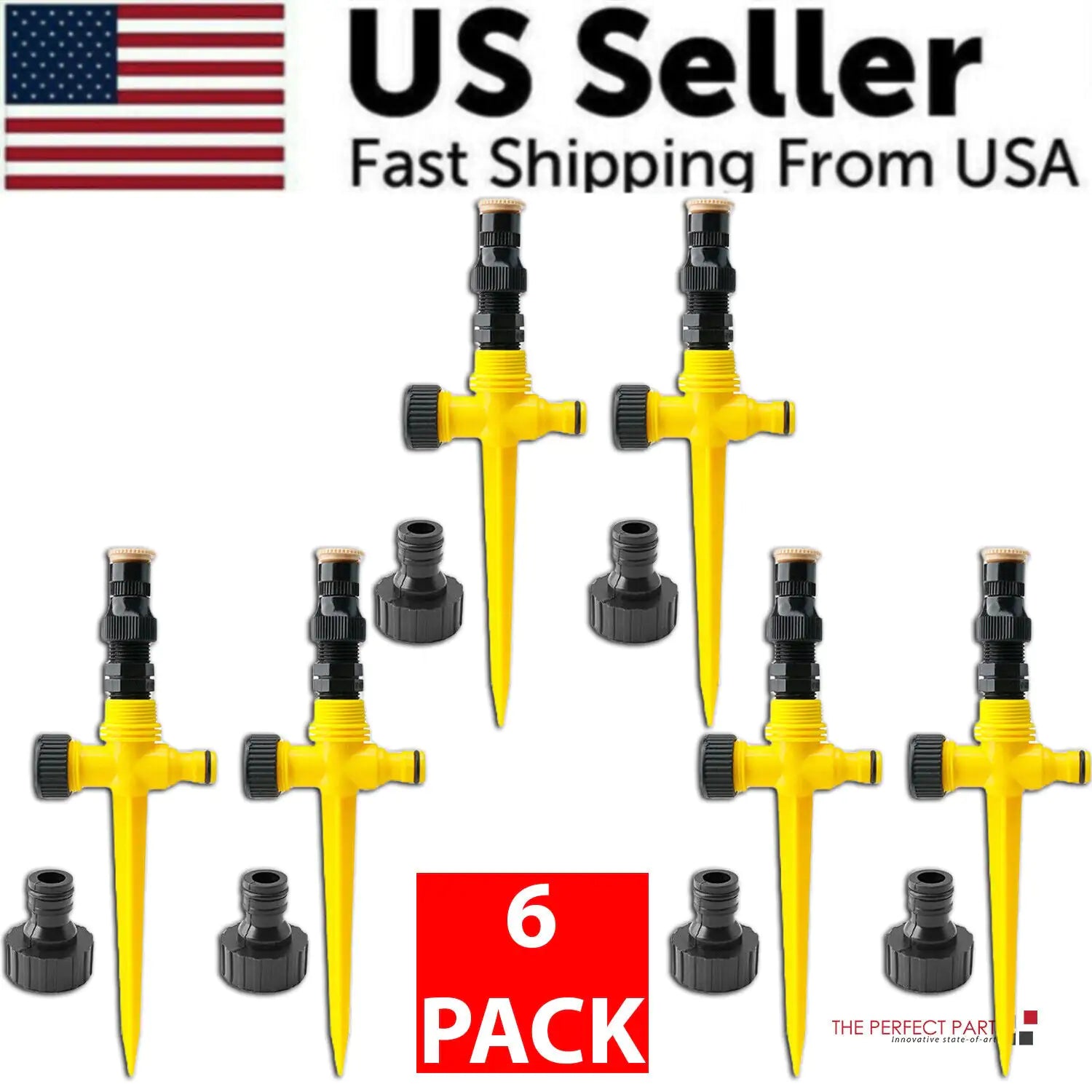 360 Rotation Garden Sprinkler Auto Irrigation Lawn Water Saver