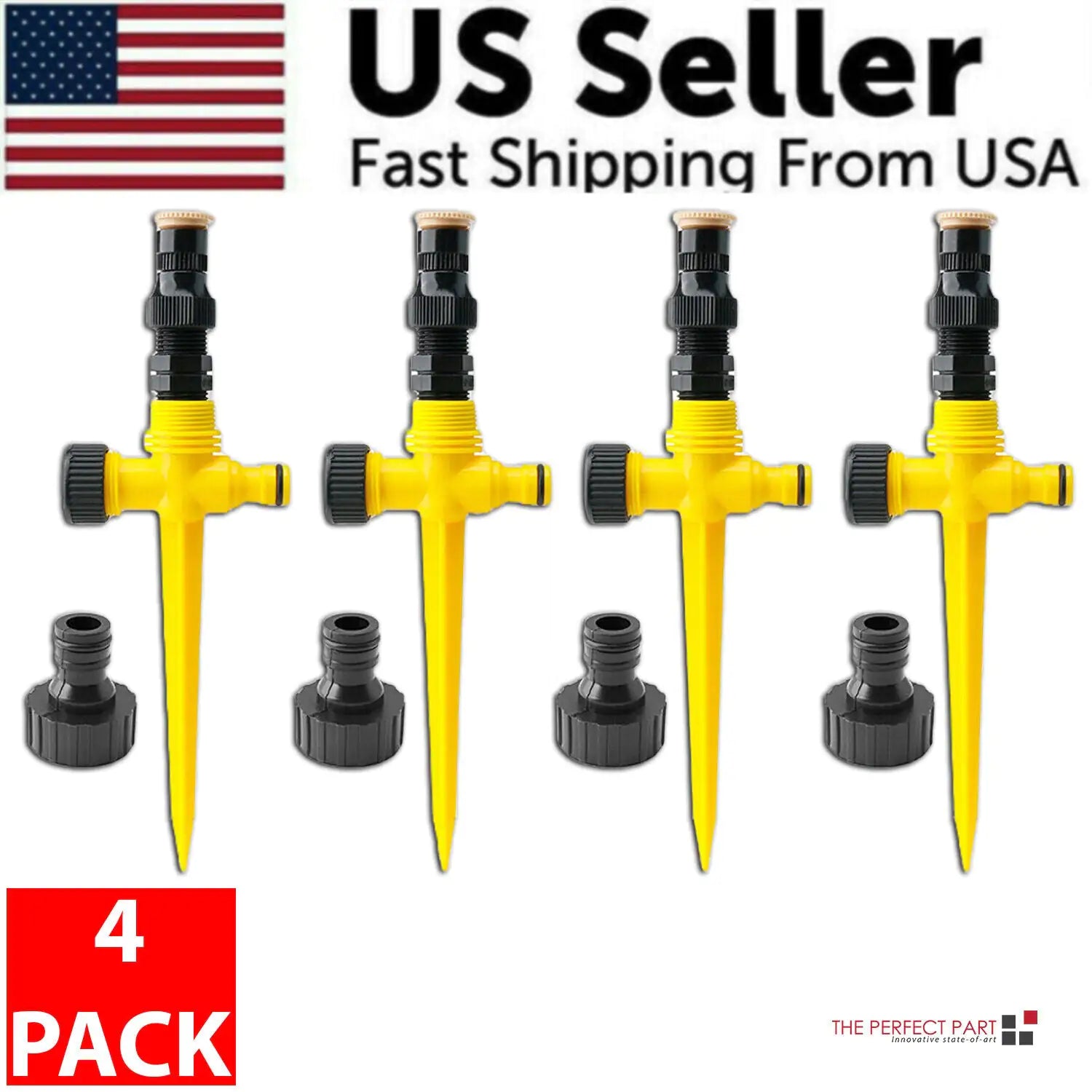 360 Rotation Garden Sprinkler Auto Irrigation Lawn Water Saver